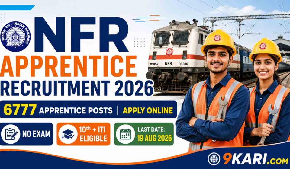 NFR Apprentice Recruitment 2026