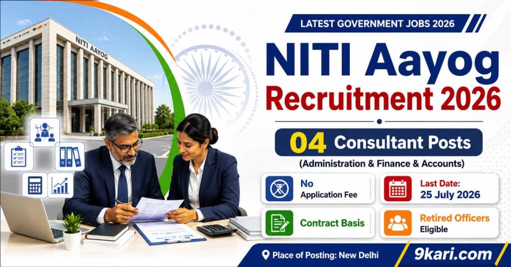 NITI Aayog Recruitment 2026