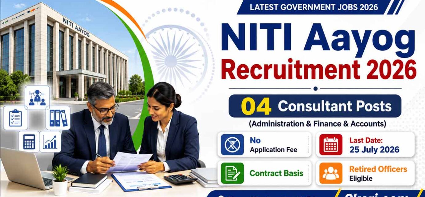 NITI Aayog Recruitment 2026