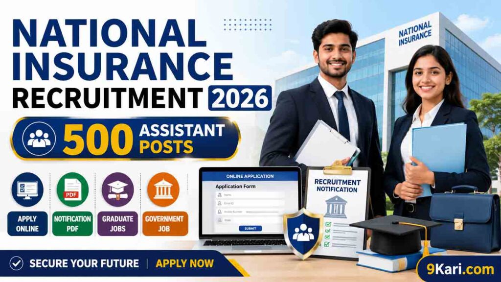 National Insurance Recruitment 2026