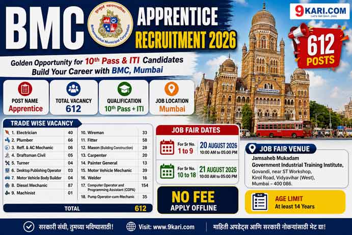 BMC Apprentice Recruitment 2026