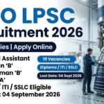 ISRO LPSC Recruitment 2026