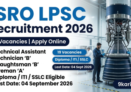 ISRO LPSC Recruitment 2026