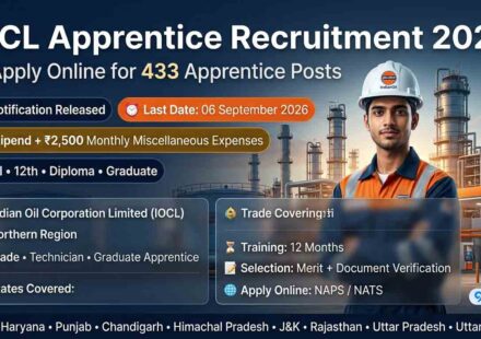 IOCL Apprentice Recruitment 2026