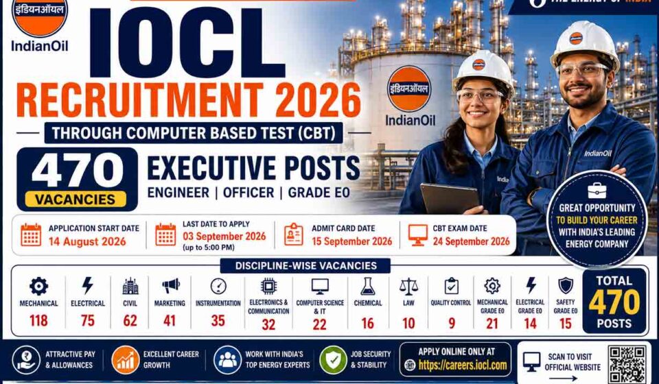 IOCL Recruitment 2026