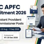 UPSC APFC Recruitment 2026