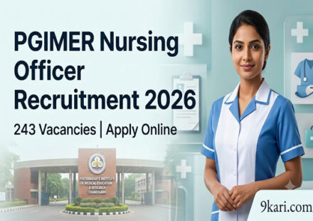 PGIMER Nursing Officer Recruitment 2026
