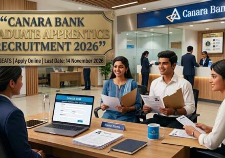 Canara Bank Apprentice Recruitment 2026