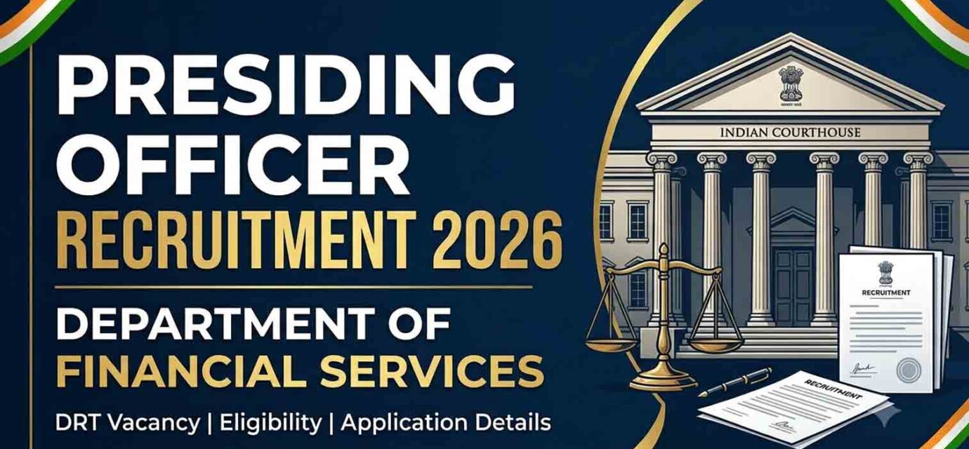 Department of Financial Services Presiding Officer Recruitment 2026
