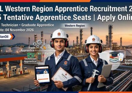 IOCL Western Region Apprentice Recruitment 2026