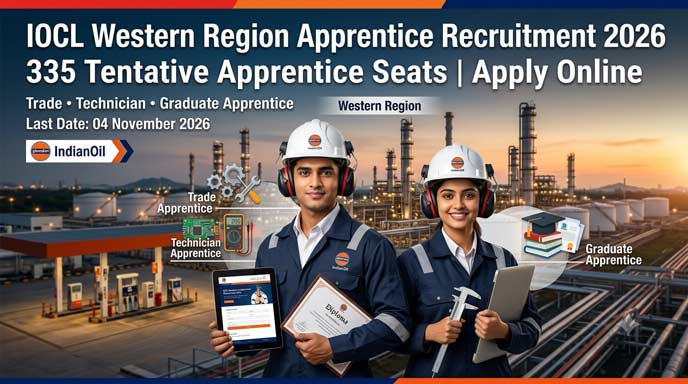 IOCL Western Region Apprentice Recruitment 2026
