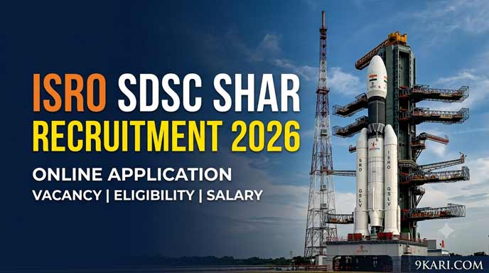 ISRO SDSC SHAR Recruitment 2026