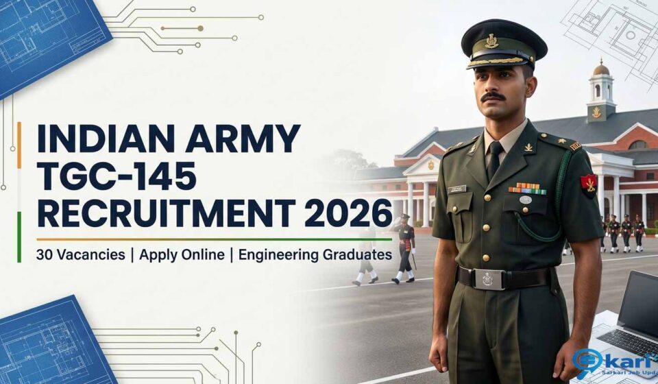 Indian Army TGC-145 Recruitment 2026